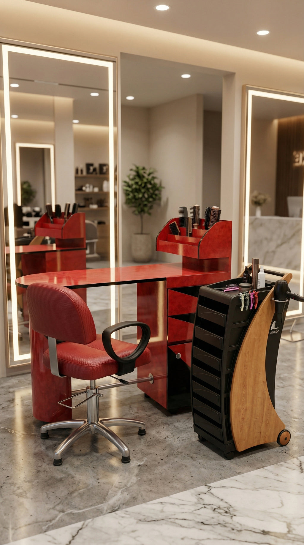 Set para salon de belleza / manicure de segunda mano